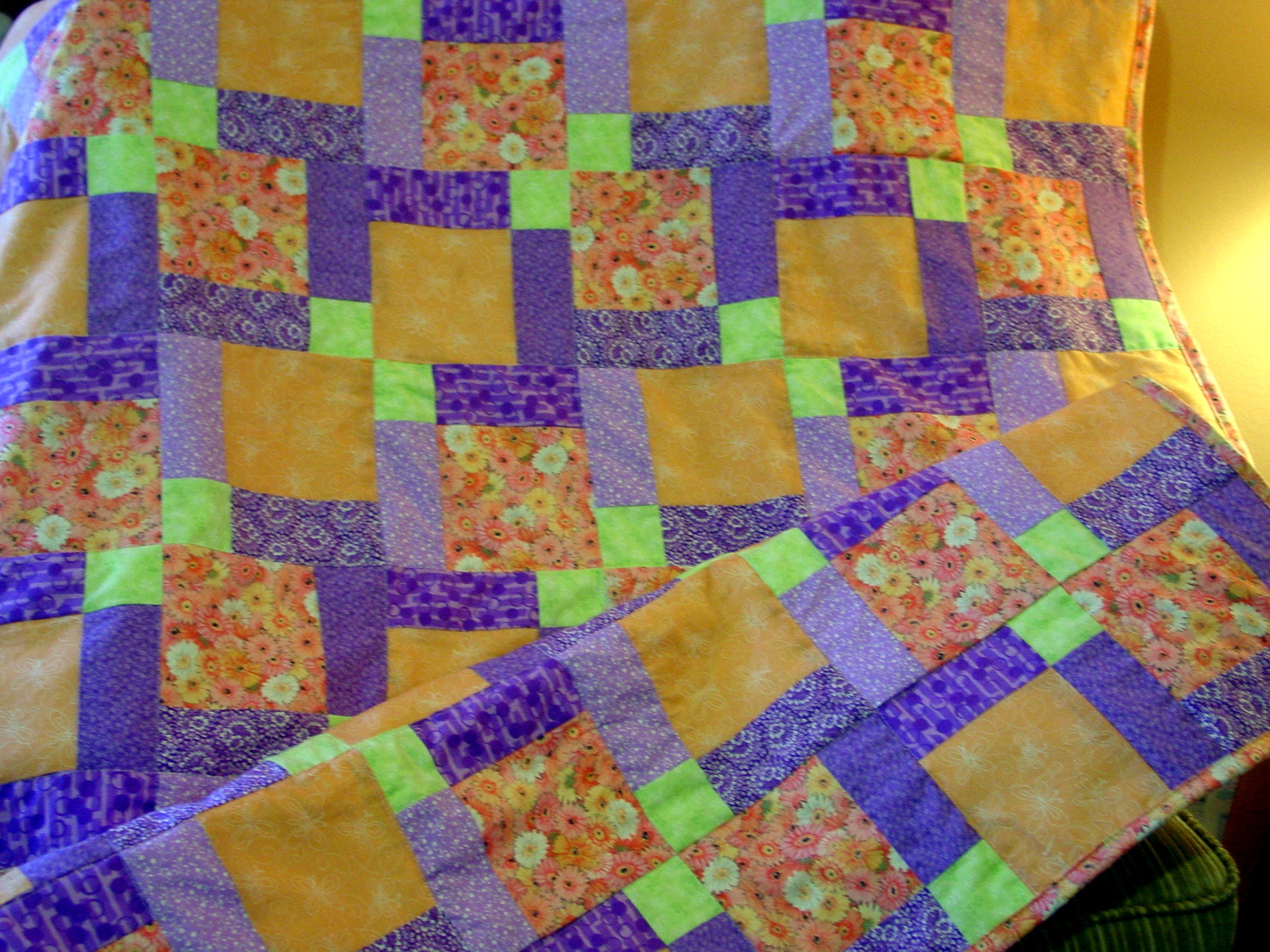 How to Sew a Disappearing Crazy Nine Patch Quilting Block
